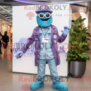 Purple Doctor mascot...