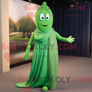 Maskottchenkostüm Grüne...