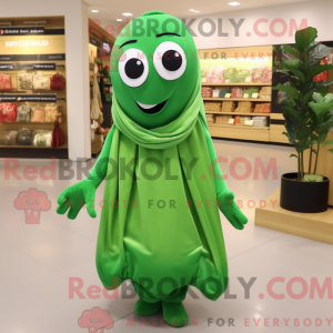 Green Green Bean maskot...