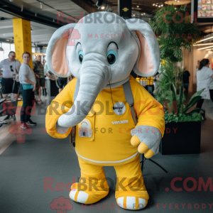 Disfraz de mascota elefante...