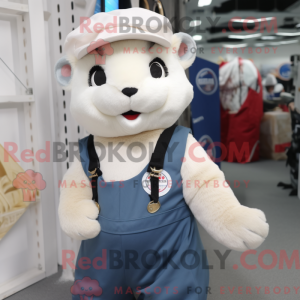 Crème fret mascottekostuum...