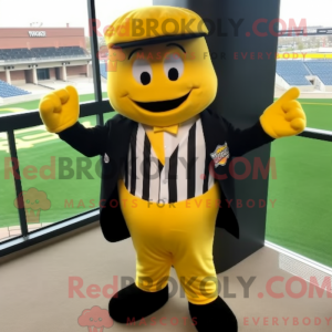 Guante de béisbol amarillo...