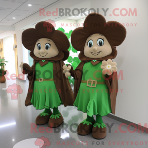 Brun Four Leaf Clover...
