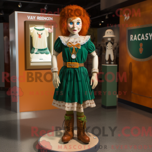 Rust Irish Dancer maskot...