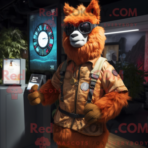 Rust Lama mask drakt...