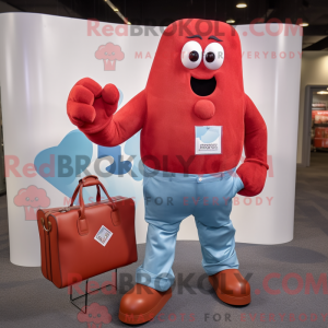 Rød boksehanske...