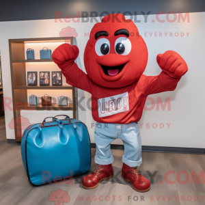 Red Boxing Glove mascot...