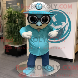 Postava maskota Teal Gyro...