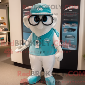 Postava maskota Teal Gyro...