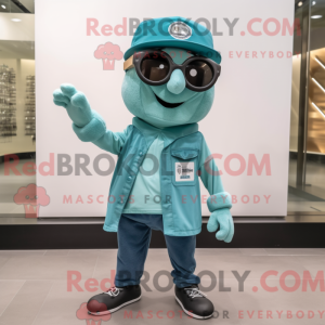 Disfraz de mascota Teal...