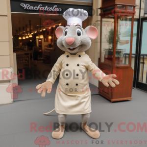 Máscara bege Ratatouille...