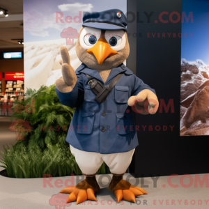 Navy Quail Maskottchen...
