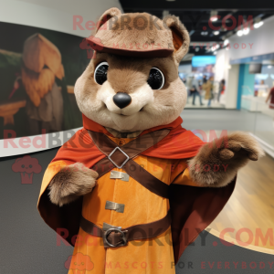 Mascotte d écureuil volant...