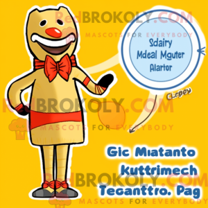 Postava maskota Gold Butter...