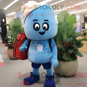 Postava maskota Sky Blue...