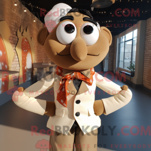 Costume mascotte de Tikka...