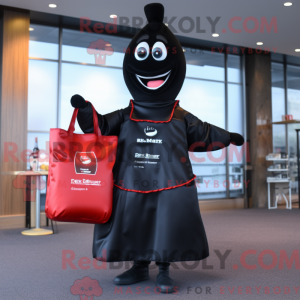 Postava maskota Black...