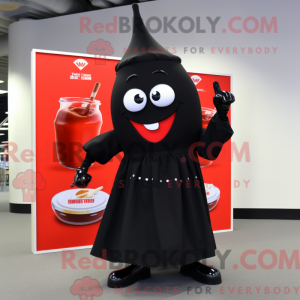 Black Bottle Of Ketchup...