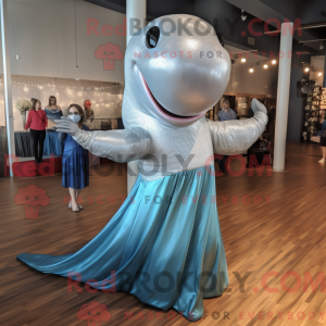Costume mascotte de baleine...