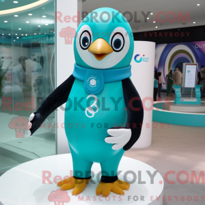Disfraz de mascota Teal...