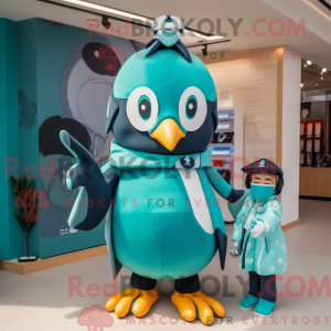 Disfraz de mascota Teal...
