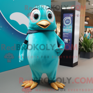 Blågrön Penguin...