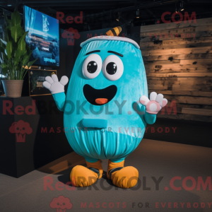 Cyan Potato maskotka...