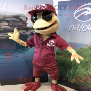 Postava maskota Maroon...