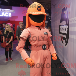 Costume de mascotte Peach...
