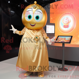 Gold Shakshuka maskot...