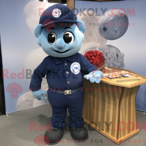 Disfraz de mascota Navy...