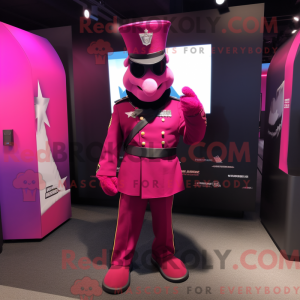 Magenta American Soldier...
