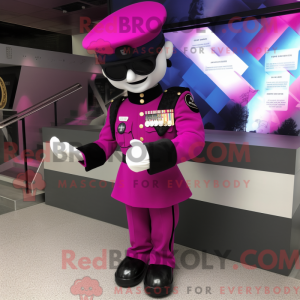 Magenta American Soldier...