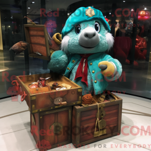 Disfraz de mascota Teal...