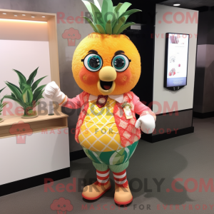 Peach Pineapple maskot...