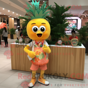 Peach Pineapple mask...