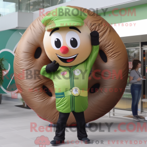 Olive Donut mascot costume...