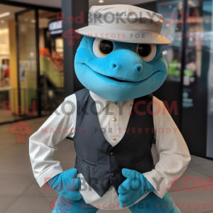 Postava maskota Teal Sea...