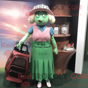 Figura de máscara de saco...
