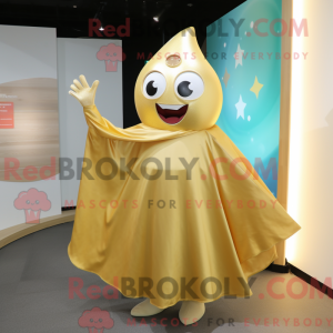 Gold Ray-maskotdraktfigur...