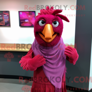 Mascotte de poulet Tandoori...