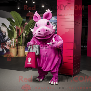 Magenta Rhinoceros...