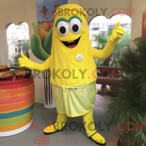 Citrongul Paella maskot...