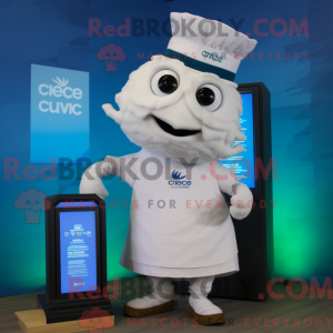 White Ceviche mascot...