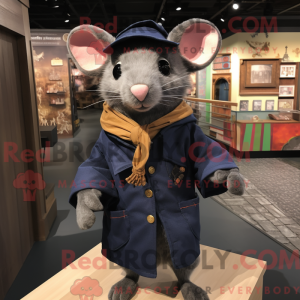 Navy rotte maskot kostume...