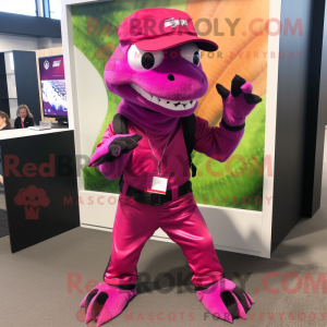 Magenta Lizard...