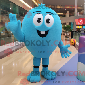 Disfraz de mascota Cyan...