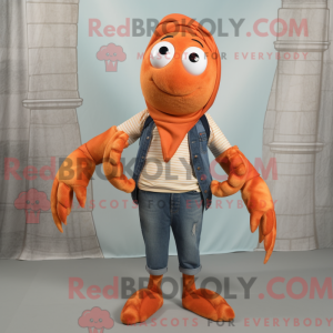 Postava maskota Orange...