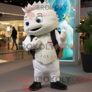 White Fish And Chips mascot...