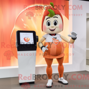 Postava maskota Peach Steak...
